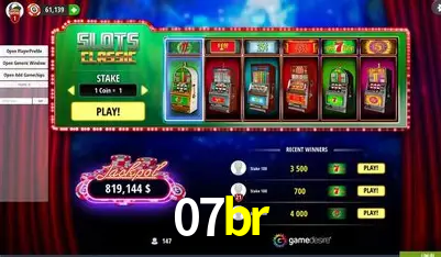 Descubra a Magia dos Jogos de Arcade no 07br